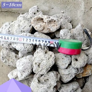 Décoration d'<span class=keywords><strong>aquarium</strong></span> 5-10 cm <span class=keywords><strong>Pierre</strong></span> <span class=keywords><strong>ponce</strong></span> naturelle grise et blanche - Product Image 6