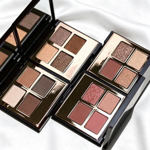 Palette de fards à paupières 4 couleurs <span class=keywords><strong>Maquillage</strong></span> Luxe CT, longue tenue, 5,4 g, rose, marron, nude, pailleté, <span class=keywords><strong>maquillage</strong></span> pour les yeux - Product Image 1