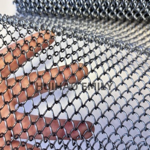 Voilage métallique tissé en maille à maillons de 1,2 mm pour <span class=keywords><strong>plafond</strong></span> d'hôtel et cheminée, avec services de découpe et de soudure - Product Image 6