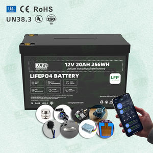 JREpower 12.8 V JszE-LF155ME 리튬 이온 배터리 <span class=keywords><strong>12V</strong></span> 20Ah 12.8 볼트 LiFePo4 고성능 팩 - Product Image 1
