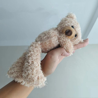 Oursons en peluche en gros, mini-ours bruns pour vêtements, bricolage, jouets en coton doux, fabricant d'animaux en peluche pour cadeaux d'enfants