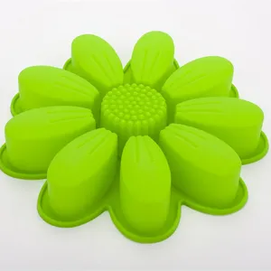 LD-B0078 DIY Flowers Fondant Molds Cake Decorating Tools Silicone Cake Molds For Baking