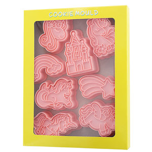 Set di Stampi per Biscotti a Forma di Unicorno, Regalo per Pasticceria, Splendidamente Confezionato per il Piccolo Sogno <span class=keywords><strong>e</strong></span> l'Amante della Pasticceria - Product Image 1