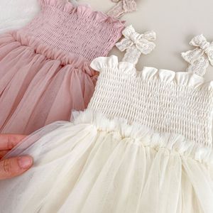Mono sencillo y elegante <span class=keywords><strong>para</strong></span> niña, mono con tutú y lazo <span class=keywords><strong>de</strong></span> encaje <span class=keywords><strong>para</strong></span> fiesta, foto, uso diario, <span class=keywords><strong>para</strong></span> niños pequeños - Product Image 3