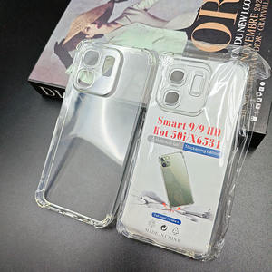 Étui transparent en gros pour Infinix <span class=keywords><strong>Smart</strong></span> 9 <span class=keywords><strong>Smart</strong></span> 10, <span class=keywords><strong>coque</strong></span> de téléphone souple en TPU pour Hot 50i X6531, étui de téléphone portable transparent - Product Image 2