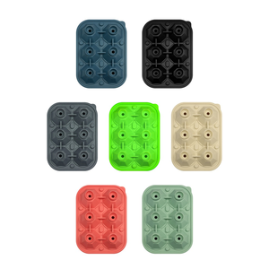 <span class=keywords><strong>Moule</strong></span> à glaçons en silicone personnalisé à 6 cavités, bac à glaçons en silicone de qualité alimentaire, boîte de fabrication de glaçons en silicone - Product Image 3