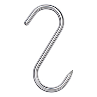 Vente en gros d'outils à double crochet SS304 robustes personnalisés ODM OEM pour viande et volaille de boucherie