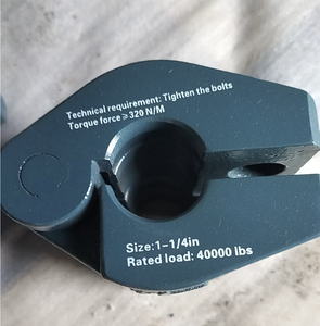 Abrazadera de Varilla Pulida de Acero Forjado API 11B WL18000 para Campos Petroleros - Product Image 2