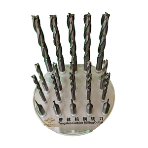 Máquina enrutadora CNC 8*50*100*8 * 3F TCT broca recta 6mm 8MM 16mm Molino de extremo de estaño fresado en espiral puerta bloqueo agujero recorte OEM/ODM - Product Image 6