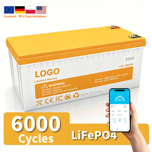 ก้อนแบตเตอรี่ Lifepo4ลิเธียมไอออน100AH 300ah 200ah แบตเตอรี่ลิเธียมแพ็กแบตเตอรี่ลิเธียมไอออน12โวลต์24โวลต์พร้อมบลูทูธ - Product Image 1
