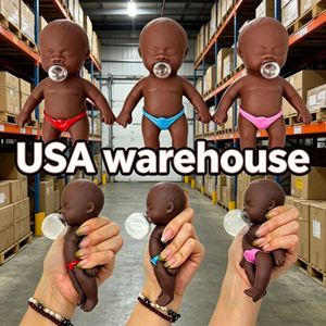 Juguete Sensorial Antiestrés de Goma Suave de Lenta Recuperación para Bebés Recién Nacidos, Diseño de Burbujas, Color Negro, de la Marca USA Warehouse - Product Image 2