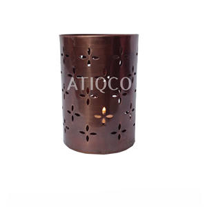 Bougie votive en fer de taille personnalisée au design merveilleux Bougie votive de forme ronde de haute qualité pour l'utilisation de la vaisselle - Product Image 4