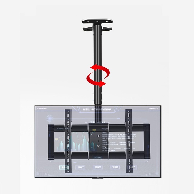 High Quality Custom Plasma LCD Flip Down Motorized Tv Ceiling Mounts for 39"-90" Screen