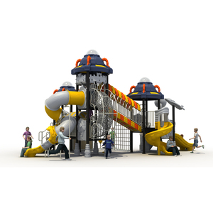Columpio al aire libre parque infantil diseño colorido tobogán para niños parque infantil de seguridad al aire libre para niños Juego toboganes - Product Image 5