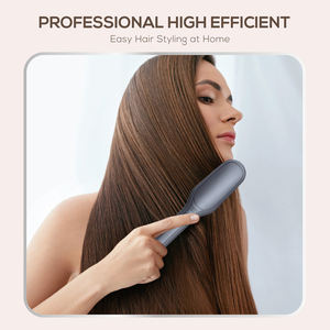 <span class=keywords><strong>Brosse</strong></span> à lisser électrique portable pour hommes barbe peigne chauffant <span class=keywords><strong>brosse</strong></span> thermique - Product Image 6