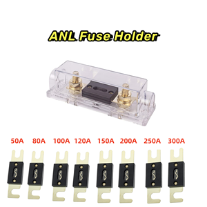 12V boulonné ANL porte-fusible montage sur panneau automobile Audio fusible fusible lien avec 50A-300A Mega fusible bloc boîte <span class=keywords><strong>pour</strong></span> voiture camion RV - Product Image 2