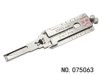 Original Lishi Pick V.2 Turbo décodeur serrure Opper voiture clé outil de coupe Fiat Maserati Alfa Romeo Fr 075063 serrurier fournitures