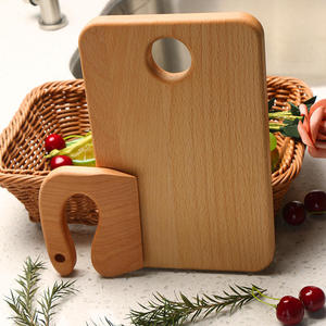Couteau pour enfants en bois fait à la main en gros pour la cuisine et la découpe sécurisée des légumes et des fruits - Product Image 2