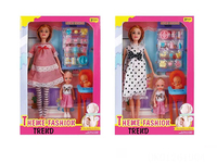 Enfant infantile haut de gamme mode thème 11.5 pouces vraie mère enceinte poupée jouets avec 3 pouces vraie fille poupées vinyle bébé jouets pour enfant