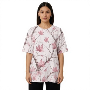 <b>Women</b> Oversized Printed T <b>Shirt</b> <b>Loose</b> Fit Short Sleeve Top Casual Crewneck Streetwear Style Wholesale <b>Women</b> Fashion Apparel - Product Image 4