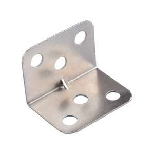 Supports d'angle en forme de L en acier inoxydable, support d'étagère à angle droit de 90 degrés, connecteurs de fixation de meubles, 10 pièces - Product Image 2