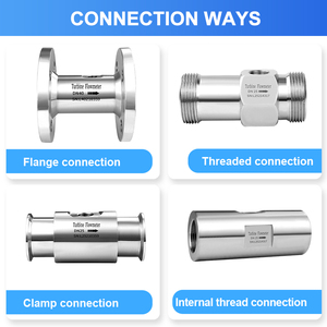 Hochgenauer Turbinen durchfluss messer für heiße Flüssigkeiten Öl Kraftstoff Wasser Chemische Anwendungen - Product Image 4
