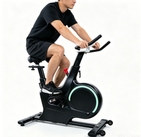 Sepeda Statis Magnetik untuk Latihan Kardio di Rumah, Peralatan Olahraga Rumahan, Sepeda Spinning untuk Latihan di Dalam Ruangan