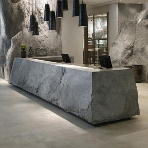 Bancone Reception di Lusso per Spa e Salone di Bellezza, Arredamento per Hotel e Caffè, Bancone di Servizio Personalizzabile - Product Image 2