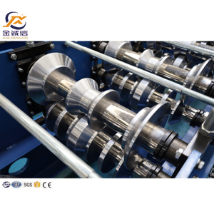 เครื่องขึ้นรูปลอนหลังคาความแม่นยำสูงแบบปรับแต่งได้ พร้อมปรับความกว้างได้สำหรับการจับคู่<span class=keywords><strong>หลังคา</strong></span>ลูกฟูก/ทรงสี่เหลี่ยมคางหมู - Product Image 6