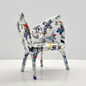 Modern Luxury Designer Velvet Fabric Butterfly Lounge <b>Chair</b> Minimalist Design Features for Living Room Bedroom <b>Club</b> Hotel - Product Image 4