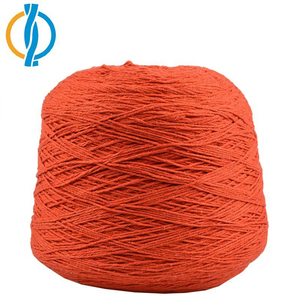 Ne 10s/1 hilo <span class=keywords><strong>de</strong></span> algodón <span class=keywords><strong>de</strong></span> poliéster regenerado sin teñir mantas/alfombras tejidas - Product Image 1