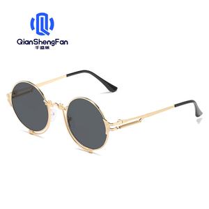 Nuevas Gafas de Sol Punk para Mujer, con Protección UV400, Diseño Retro de Metal, Estilo Europeo Americano, Venta al Por Mayor - Product Image 4