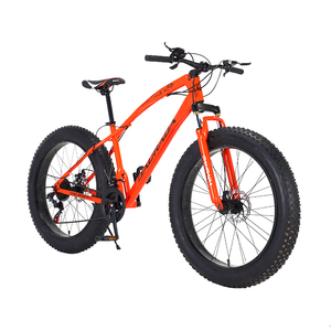 Bicicleta de montaña híbrida de acero de alto carbono de 26 \ "y 21 velocidades a precio de fábrica MTB Fat Tire para hombres - Product Image 2