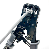 Outil à sertir multi-LAN de qualité bricolage RJ11 RJ45 RJ12 testeur de câble réseau personnalisable OEM & ODM Support outils à main