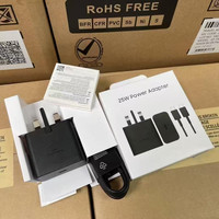 Cargador de Pared de Carga Súper Rápida T2510 25w PD Tipo C con Cable para Samsung Galaxy Note 20 S26 S25, Adaptadores de Viaje
