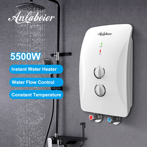 Calentador de Agua Eléctrico Instantáneo de Seguridad de 5500W Sin Tanque, 220V, Potencia Personalizable, Ducha a 55 Grados, Anlabeier - Product Image 1