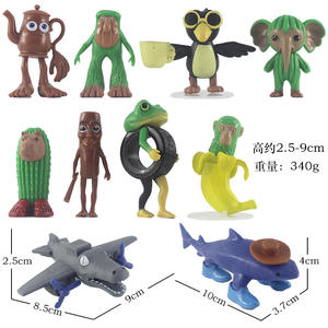 Nuevo Set de Figuras Coleccionables Tung Tung Sahur Cactus Elephant Stick Man, Decoración de Escritorio, Set de Juguetes de PVC, Venta al por Mayor - Product Image 6