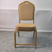 Chaises de banquet empilables modernes en métal, de luxe, élégantes, pour églises, mariages, hôtels, salles commerciales et événements – Vente en gros à prix d'usine