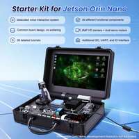 Kit de démarrage Elecrow Ai pour Jetson Orin Nano avec carte commune, 30 capteurs et 38 leçons, 30 capteurs et actionneurs divers