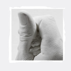 Kit de moulage 3d bricolage bébé Kit de moulage à la <span class=keywords><strong>main</strong></span> poudre d'alginate moule de plâtre - Product Image 4