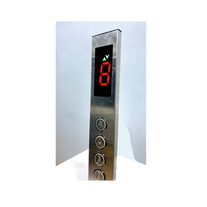 Panneau d'opération d'atterrissage de conception traditionnelle moderne en acier inoxydable pour appartements Villas-Boîte de pièces de pièces d'ascenseur Inde - Product Image 2