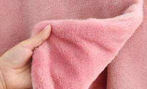 Vêtements d'hiver en gros pour enfants, cape à capuche, manteau chaud pour bébé fille, blanc - Product Image 3