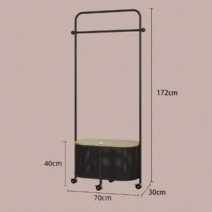 4 Tier Eco-friendly Steel Black Freestanding <b>Shoe</b> Rack Hooks Entryway Organizer for Bedroom Closet Living Room Bags <b>Storage</b> - Product Image 4