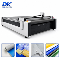 PVC-beschichtete Stoffschneidemaschine CNC Digitaler Cutter für Industrietüren Hochgeschwindigkeits-Rolltore Stoffproduktion