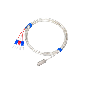 مستشعر حرارة من نوع Pt100 قابل للصق لقياس درجة حرارة السطح، مقاومة حرارية من البلاتين نوع K/E للتركيب بالثقب - Product Image 1