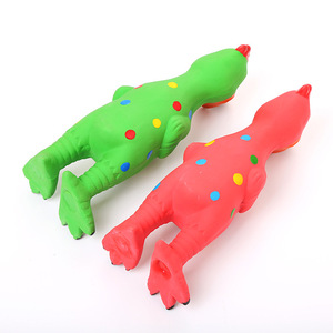 Jouet pour chien en <span class=keywords><strong>latex</strong></span> non toxique à pois, modèle poulet, haute qualité 2026 - Product Image 3