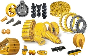 Untuk Komatsu D20 D50 Excavator Bulldoze Top Roller Track <span class=keywords><strong>Idler</strong></span> Sprocket mesin konstruksi suku cadang TrackLink - Product Image 2
