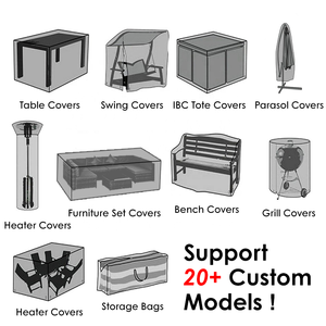 Ensemble de meubles de patio imperméable 420D/600D <span class=keywords><strong>housse</strong></span> de <span class=keywords><strong>protection</strong></span> UV durable pour <span class=keywords><strong>table</strong></span> de <span class=keywords><strong>jardin</strong></span> <span class=keywords><strong>housse</strong></span> de canapé et chaise de patio avec logo personnalisé - Product Image 4