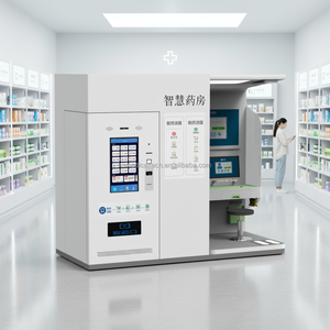Distributeur automatique de médicaments en télémédecine HS-S550 2 en 1 avec balance, kiosque de contrôle de santé multi-paiements - Product Image 3