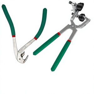 Kit de herramientas de aluminio para reparación de bordes de coche sin pintura, alicates de crimpado para abolladuras, kit de clips para capó y puerta, alicates de recorte de bordes, herramientas de calibre para orificios planos - Product Image 1